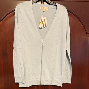 Michael Kors Sky Blue Knit Sweater